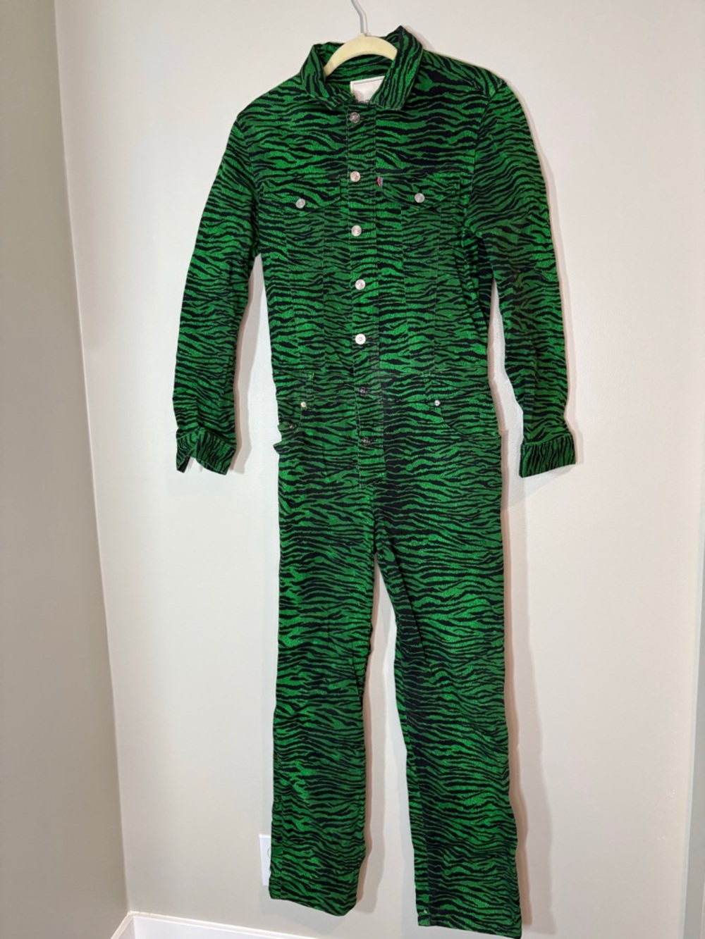 Kenzo x H&M Jungle Tiger Jumpsuit Green Size S
